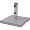 Granite Parasol Base Umbrella Holder 20kg VidaXL