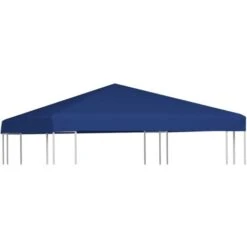 Gazebo Top Cover 310 G/m² 3x3 M Blue VidaXL