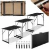 Pasting Table Made Of Aluminium 3 PCs. - Folding Table, Wallpaper Table, Wallpaper Pasting Table