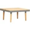 Garden Coffee Table 60x60x31.5 Cm Solid Acacia Wood VidaXL