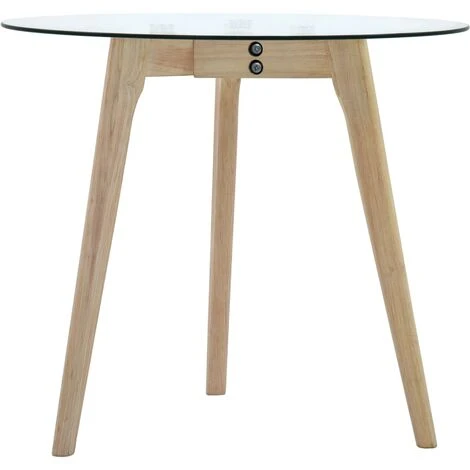 Side Table Set 2 Pcs Tempered Glass VidaXL - Image 2