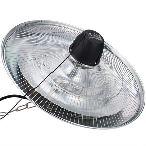 Monzana 1500W Radiant Electric Infrared Halogen Outdoor Ceiling Patio Heater IP24 Waterproof Gazebo BBQ Party Heating