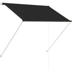Retractable Awning 100x150 Cm Anthracite VidaXL