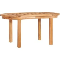 Coffee Table 90x50x45 Cm Solid Teak Wood VidaXL