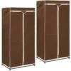 Hommoo Wardrobes 2 Pcs Brown 75x50x160 Cm VD23555