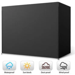 3-Seater Swing Seat Chair Hammock Cover Patio Garden Outdoor Furniture Protector