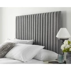 Catherine Lansfield Soho Collection Headboard, Grey - Headboard Size Single (90x190)