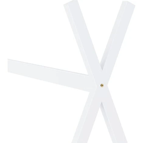 Kids Bed Frame White Solid Pine Wood 80x160 Cm - Image 5