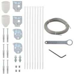 29 Piece Balcony Screen Accessory Set