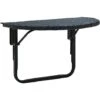Balcony Table 60x60x32 Cm Black Poly Rattan VidaXL