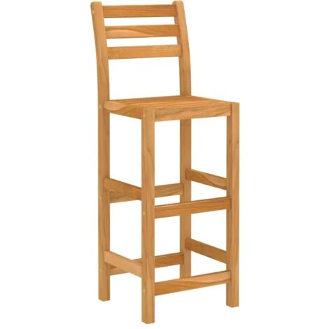 3 Piece Outdoor Bar Set Solid Acacia Wood VidaXL - Image 5
