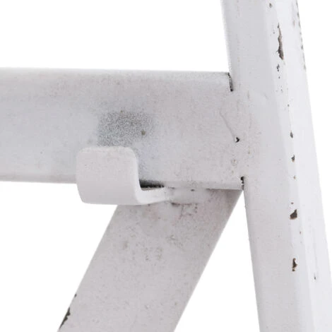 Premier Housewares New York Loft 4 Tier Distressed Shelf Unit - Image 4