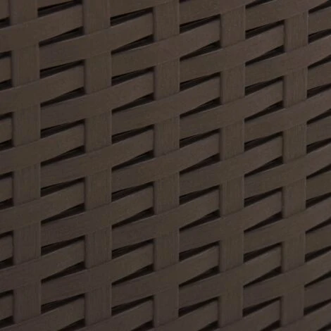 Garden Table Mocha 53x53x40 Cm Plastic VidaXL - Image 5