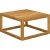 Coffee Table 68x68x29 Cm Solid Acacia Wood VidaXL