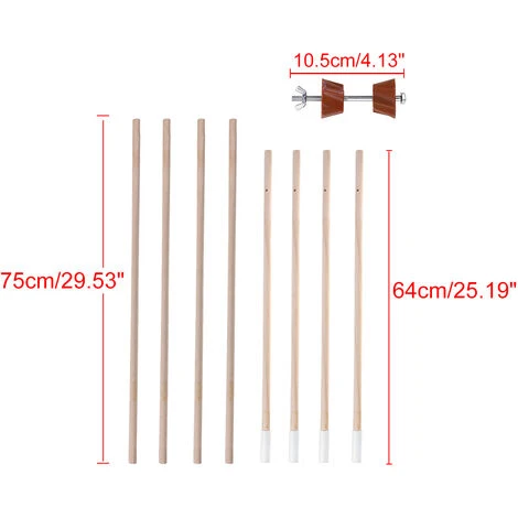 Play Tent Teepee Kids Play House Indoor Sleeping Multicolor - Image 3