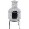 Fireplace Acopulco Clay Light Grey RedFire