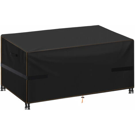 Outdoor Heavy-duty Fabric Home Garden Furniture Cover With Storage Bag 170x115x70CM