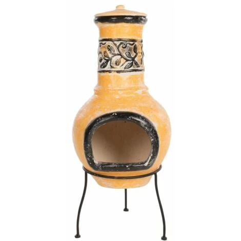 Fireplace Soledad Clay Yellow/Black 86035 RedFire