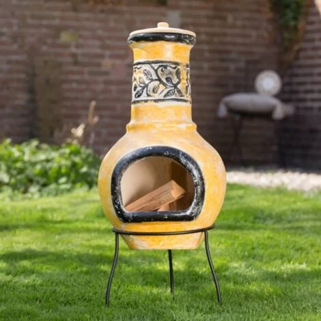 Fireplace Soledad Clay Yellow/Black 86035 RedFire - Image 2