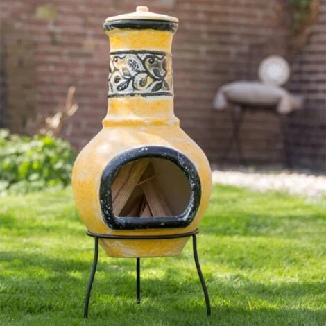 Fireplace Soledad Clay Yellow/Black 86035 RedFire - Image 3