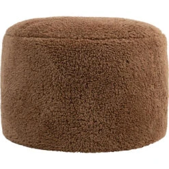 Icon Orso Fleece Pouffe, Bean Bag Footstool