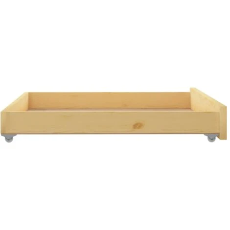 Day Bed Drawers 2 Pcs Solid Pinewood VidaXL - Image 5