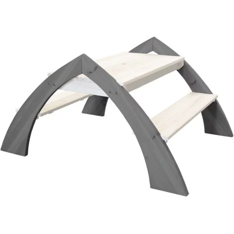 Children's Picnic Table Delta Grey And White A031.023.00 AXI - Image 2