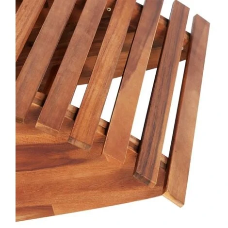Rocking Sun Lounger Acacia Wood VidaXL - Image 4