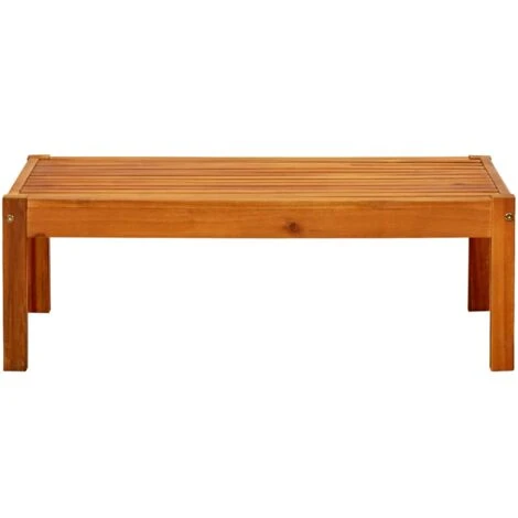 Garden Table 85x57x29 Cm Solid Acacia Wood VidaXL - Image 2