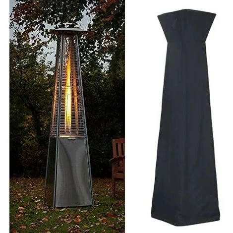 210D Waterproof Gas Pyramid Patio Heating Cover Garden Furniture Protector Waterproof Cover Outdoor Garden Furniture