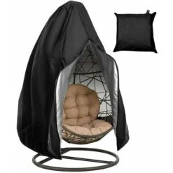 LangRay Hanging Chair Hanging Chair Cover, Hanging Chair Cover, Waterproof, Windproof, Winter Resistant For Patio, Patio, Rocking Chair