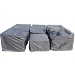 Fimous Black High Density Pvc Rattan Furniture Rain Cover