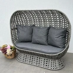 Double Cocoon Egg Chair