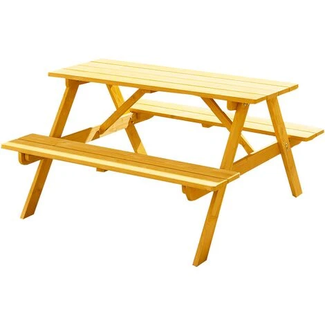 Trueshopping Children's Garden "PANDA" Picnic Bench Table Set