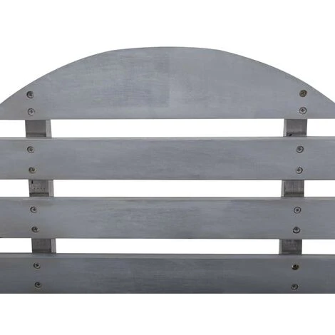 Topdeal Adirondack Chair Solid Acacia Wood Grey FF46322UK - Image 5