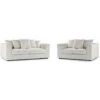 Darcey 3 Seater & 2 Seater Sofa Set - Mink