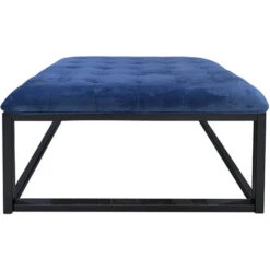 Falun Footstool Midnight Blue