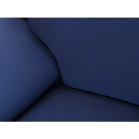 Stretch Sofa Cover 1 2 3 4 Seater With Armrests, Living Room Stretch Cover Spandex Slipcovers Decor, Sofa Cover (Navy Blue, 3 Seater: 190-230cm) - Image 3