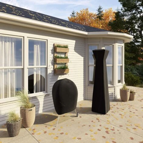 Pyramid Patio Heater Cover, Black - Image 4