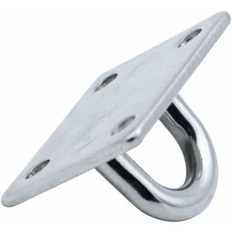 4 Pack Heavy Duty 304 Stainless Steel 4 Hole Eyelet Hooks For Boat, Yoga Rig, Training Strap, Swing, Hammock, Boxing, Punch Bag - Image 4