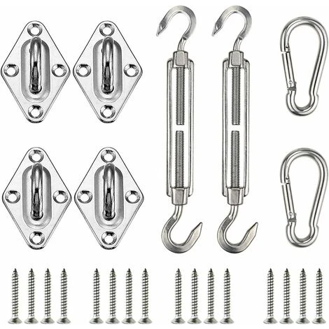 Sail Shade Fixings,Garden Sail Fixing Kit