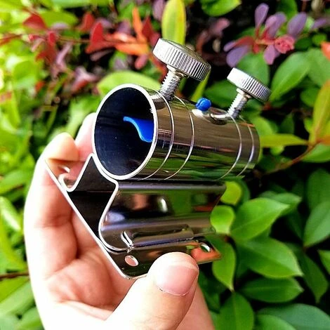 Support Parasol Pour BalustradeBalcon Pince À Parapluie En Acier Inoxydable Porte-Parapluie Pour Boîte De Pêche Support De Parasol En Acier Inoxydable Pour Parasol Balcon Triomphe,Parasol Balcon Pêche - Image 3