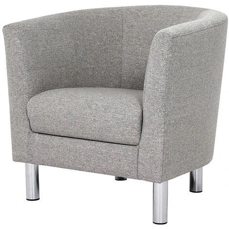 Cleveland Armchair In Nova Light Grey - Image 2