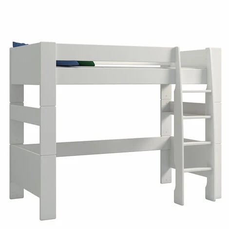 Steens For Kids Highsleeper In Off White