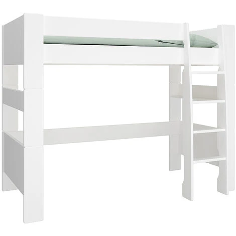 Steens For Kids High Sleeper White