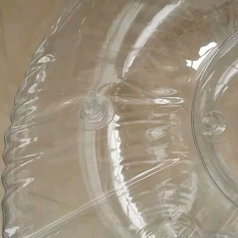 Transparent Long, Portable PVC Inflatable Soft Inflatable Chair Sofa, Comfortable Indoor/Outdoor Furniture For Swimming Pool, Beach, Home - Image 4