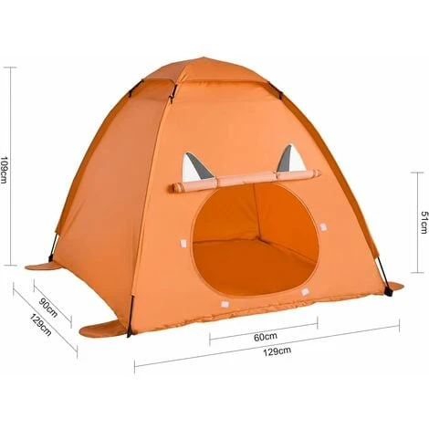 SoBuy Indoor Outdoor Children Pop-up Tent Foldable Children Tent Children Kids Play Tent,OSS05 - Image 3