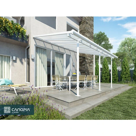 Canopia - Sierra 3 X 4 Aluminum Patio Cover White