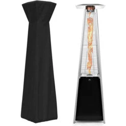 Outdoor Heater Cover UV Resistant Heavy Duty Tear Resistant Waterproof Pyramid Cover