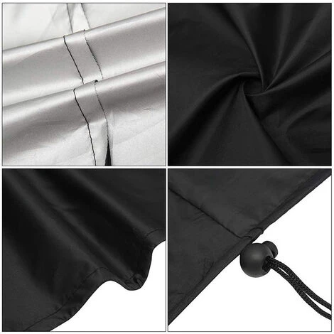 Outdoor Heater Cover UV Resistant Heavy Duty Tear Resistant Waterproof Pyramid Cover - Image 3